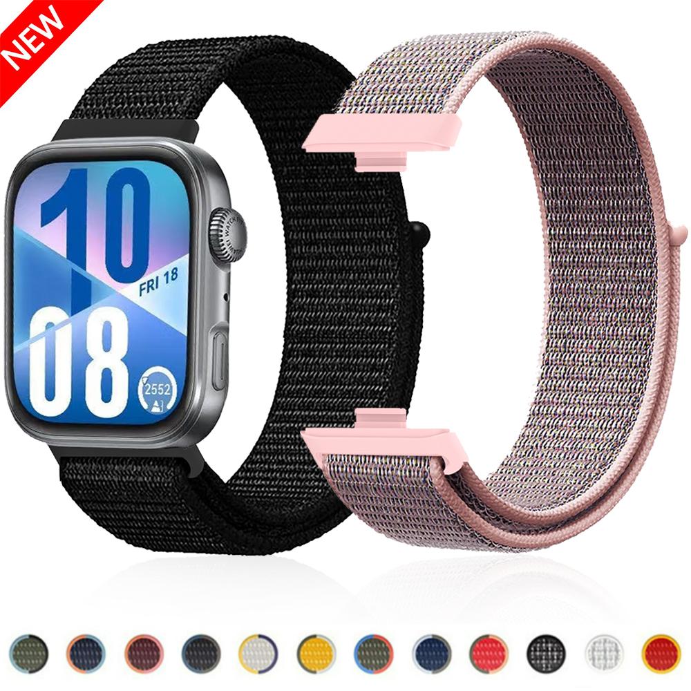 Nylon Loop Band for Huawei Watch Fit 4 Strap Official Original Bracelet Watchband Correa for Huawei Watch 4 Pro/Fit 3 Accessory