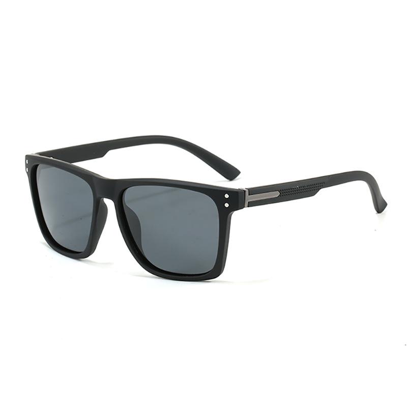 Men's Premium Square Polarized Sunglasses with UV Protection for Driving