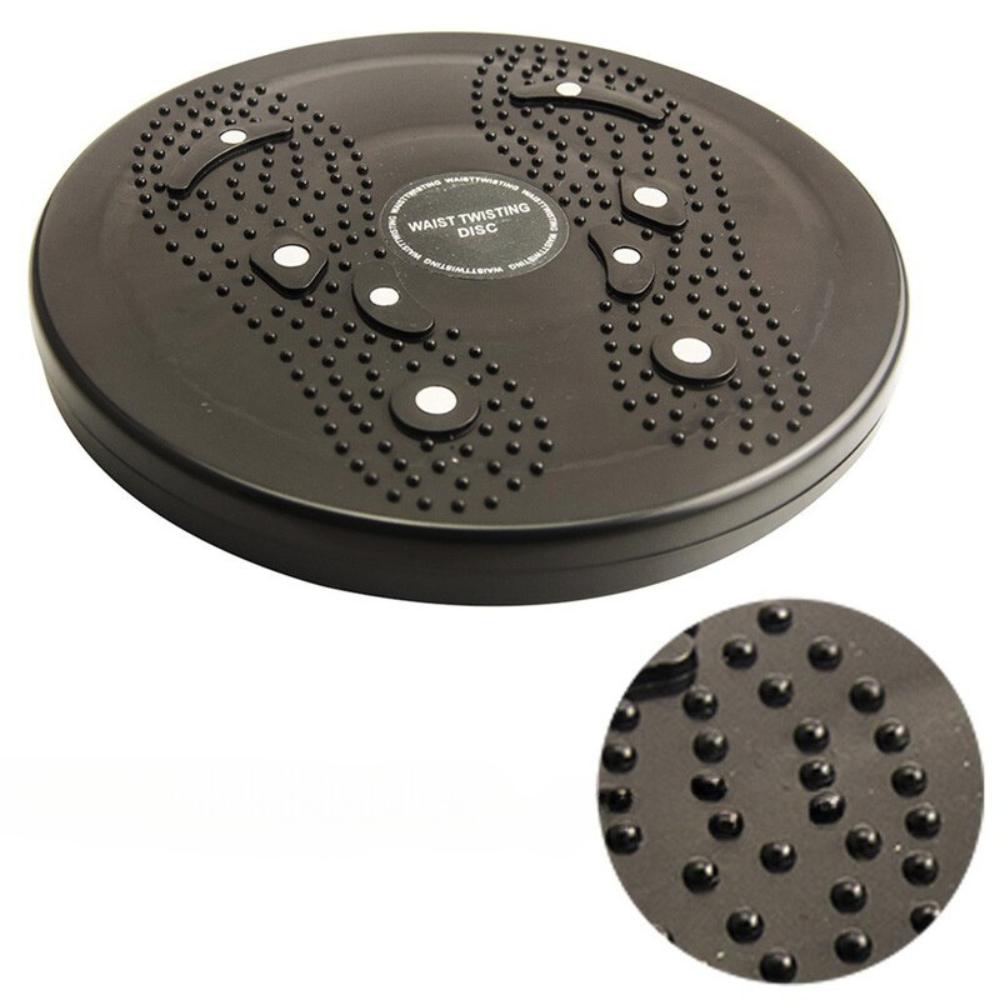 Twister exercise disc rotating foot massager magnets magnetotherapy fitness