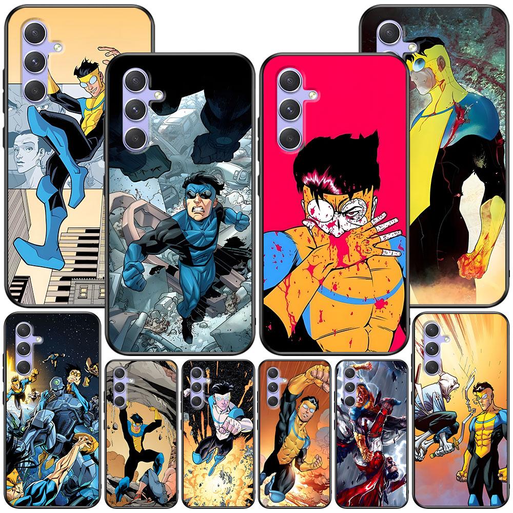 Invincible Comic Case for Samsung Galaxy A51 A53 A54 A31 A52 A12 A13 A21s A22 A32 A11 A22 A33 A41 A52s A73 A14 TPU Phone Cover