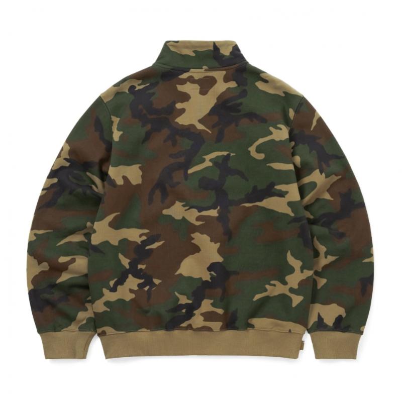 ThIs Is Never That T.n.t. Classic Hdp Half Zip Sweatshirts Camo