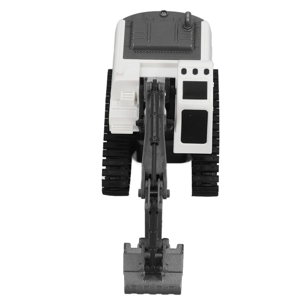 Remote Control Excavator Toy with Sounds and Lights Simulated Realistic RC Excavator Construction