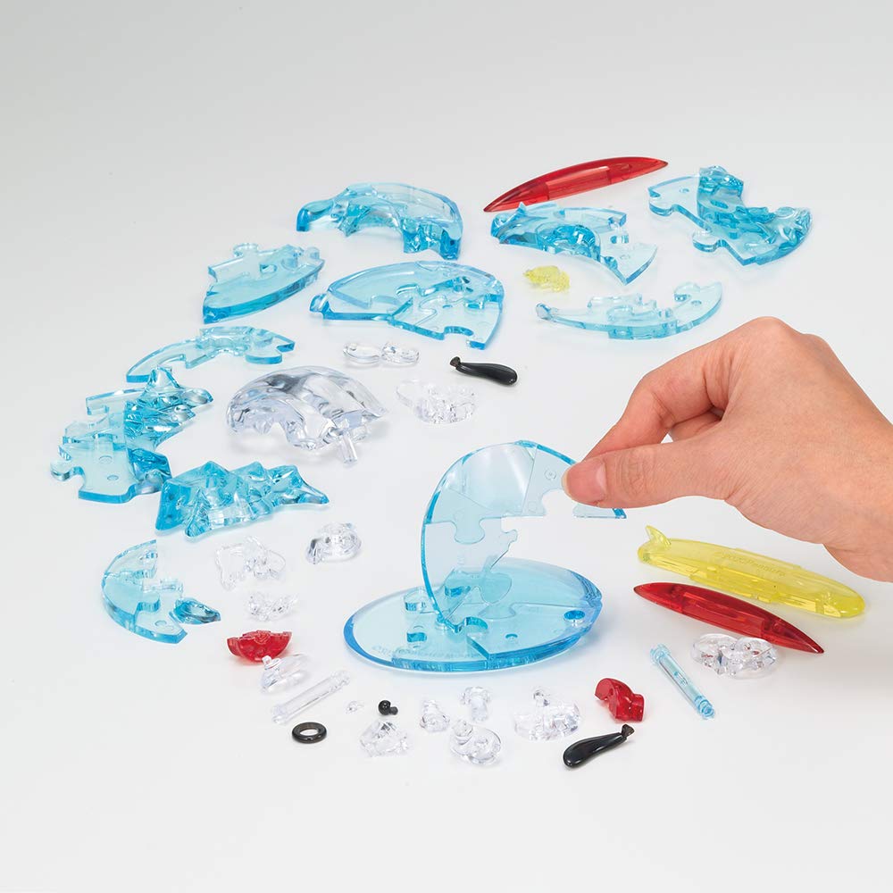 Beverly 40-Piece Crystal Puzzle Snoopy Surfing