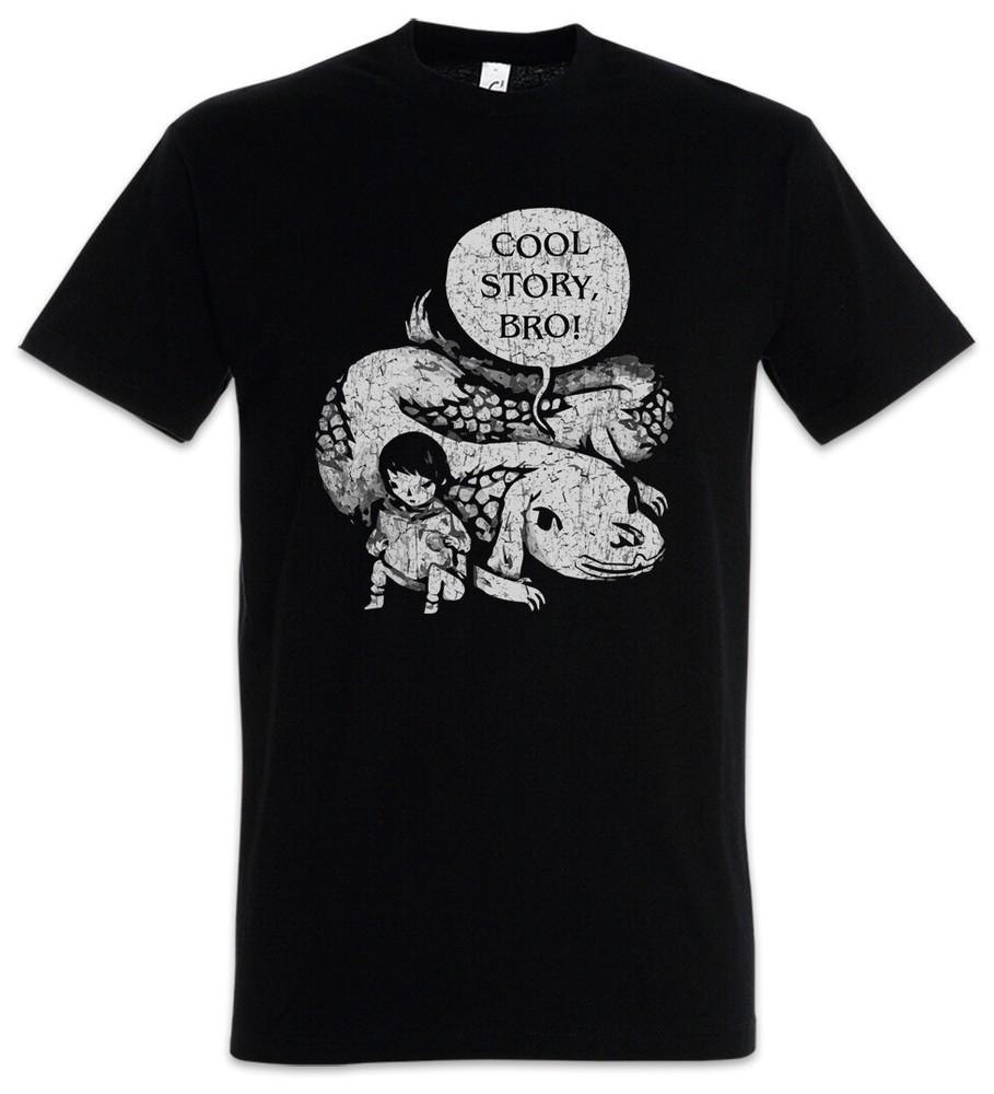 

Cool Story Bro T-Shirt Asia Chinese bed time Asian Dragon Dragons 2XL