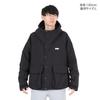 Raglan Puffer Hooded 101244021009 Jacket, Black, Small,