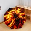 1 PC Automatic Folding Umbrella - Naruto Fire Sage Mode Pattern Portable Foldable Design With 8 Ribs Christmas Birthday Gifts