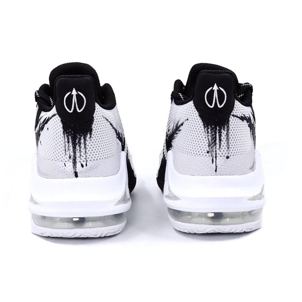 Nike Air Max Impact Basketball Shoes Men's Low top White/Black DC3725-100(Team25-XSC)