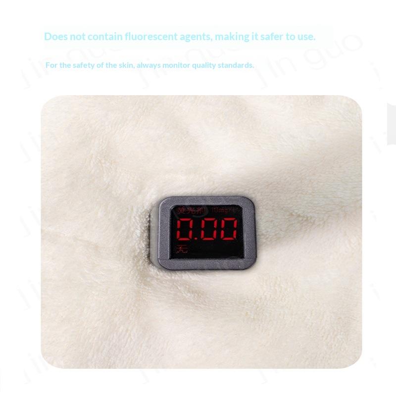Cold & Hot Dual Use Steam Face Towel Hanging Ear Design Anti-Bacterial Soft Material for Daily Skincare Pore Minimizing