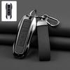 Zinc Alloy Leather Car Key Case For Porsche Panamera Cayenne 971 911 970 981 991 9Ya Macan Boxste Protecticve Case Key Case