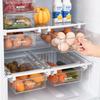 Automatic Rolling Egg Holder  Rack Fridge Egg Storage Box Container Kitchen Refrigerator  Dispenser Fridge Organizer Kitchen