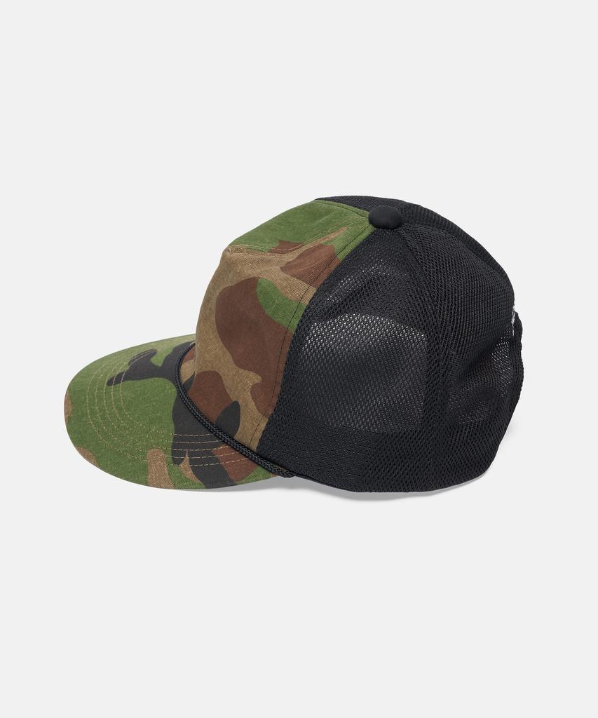 Deossingindeeodeeo Camo Rope Trucker Cap