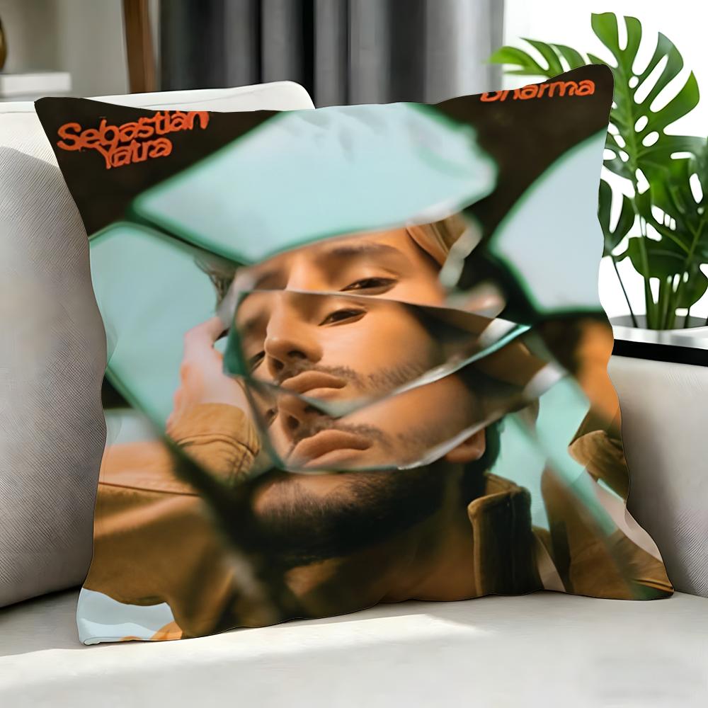 Singer Sebastian Yatra Cushion Cover Cushion Cover Set Pcs X X X Pillowcase Decorative Sofa Home Decor