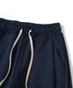 KNITTED Curved Training Pants Navy