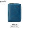 2024 RFID Anti-Magnetic Passport Holder: Zippered Travel & Document Storage Bag