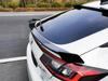 Compatible with 11th Gen Civic Hatchback: Louver Window Trim & Roof Wing Spoiler Kit