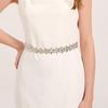 Cintura di strass di alta gamma: Elegante Accessorio per la Vita per Abiti da Sposa e da Sera
