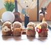 Capybara With Afternoon Tea Bag Plush Keychain Stuffed Gift For Kids Decor Bag