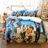 King Gizzard & The Lizard Wizard Bedding Set Duvet Cover + 2 Pillowcases Neo Psychedelic Rock Retro Bedroom Decor