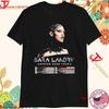 Sara Landry Spring Tour Date Maglietta vintage Lavata streetwear grafica Morbida Comoda uomo abbigliamento designer Versatile
