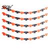 Decorative Holiday Cloth 5 Pcs 10FT Halloween Banner, Spooky Spider Bat Skull Ghost Festive Celebration Banner Pumpkin Hanging Bunting Garland