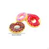 4 Pieces Bathing Toys Swimming Rings Inflatable Gift Doll House Props Miniatures for Children Boys