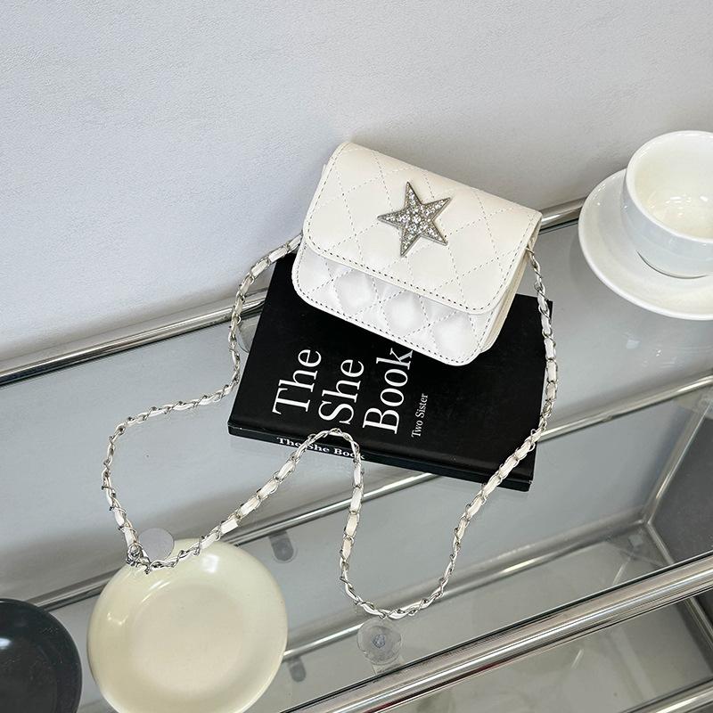 Small Bag New Women's Bag Trendy Fashion Versatile Messenger Bag Popular Shoulder Small Square Bag