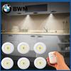 Dimmable LED Under Cabinet Light with Remote Control Battery Operated LED Closets Lights Wardrobe Bathroom Lighting Night Light