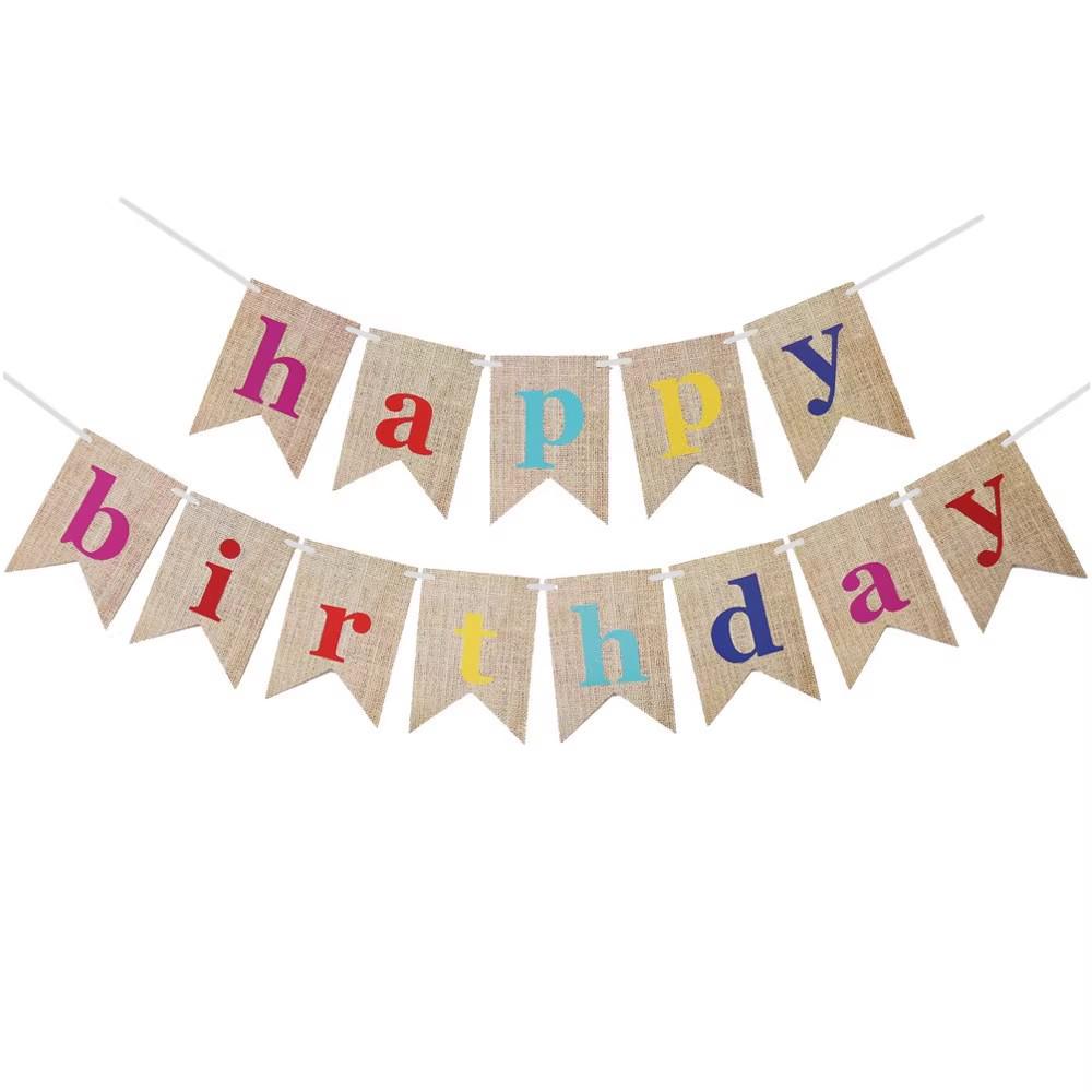 

16x11.5 Mermaid Tail Birthday Banner for Kids Party