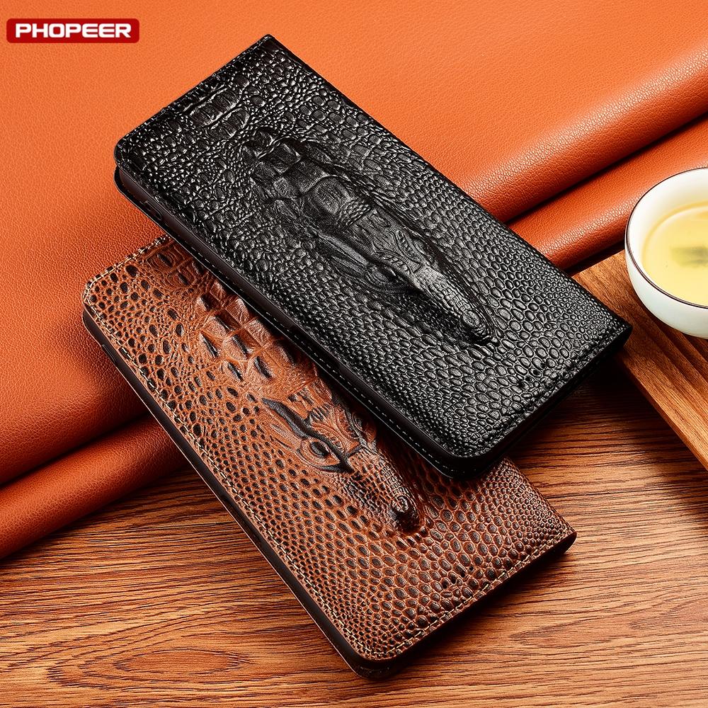 Luxury Phone Case For Oneplus 5T 6T 7T 8T 9 9RT 10T 10R 11R 12 12R 13R 13T 5G Pro Plus Genuine Leather Flip Wallet Phone Cover.