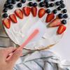 1Pcs Heat Resistant Handle Silicone Spoon Scraper Spatula Ice Cream Cake Butter Mixer Stir For Kitchen Tool Utensil