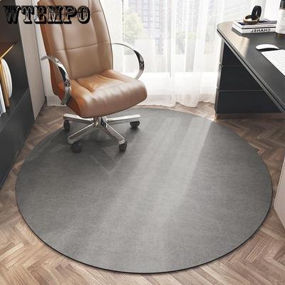 Circular Carpet Bedroom Anti Slip Pad Swivel Chair Home Floor Mat Roller Chair Floor Mat