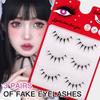 3 Pairs Of Transparent Stem Barbie Comic Eye False Eyelashes Simulation Curled Natural Fairy Lower Eyelashes Eyelashes