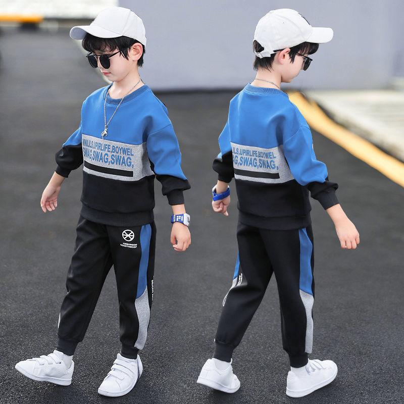 Ragazzi Primavera Maglione Pantaloni Tuta Bambini Sport Moda Bellissimi Primavera e Autunno Ragazzi Bambini Abbigliamento