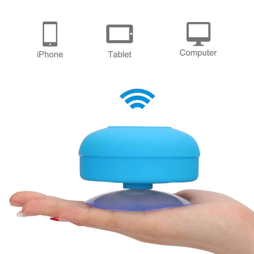 Bluetooth Wireless Speaker Waterproof Shower Wireless Resistant Portable Mic