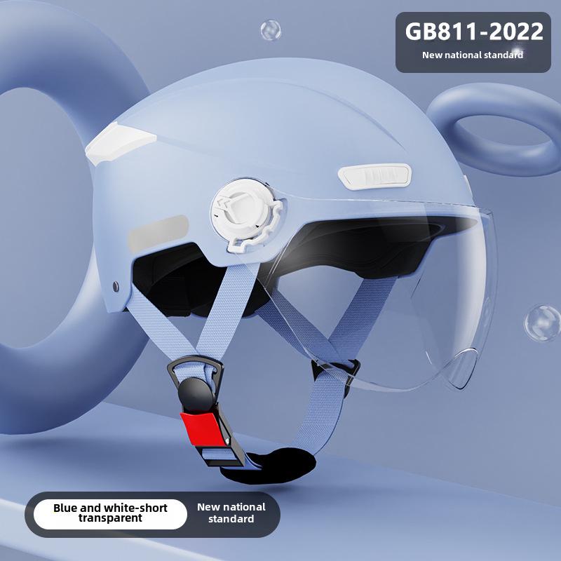 Universal Electric Vehicle Helmets for Men and Women - All-Season Safety for B-Type Battery Vehicles
