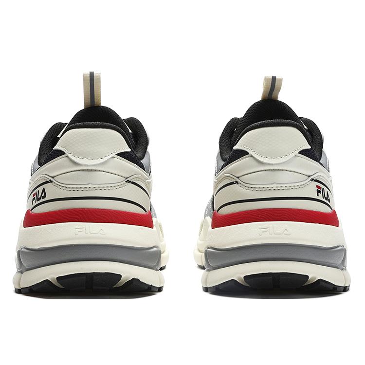 FILA DECODER Comfortable Fabric Abrasion Resistant Low top Running Shoes Men's Blue White F12M312111FBW