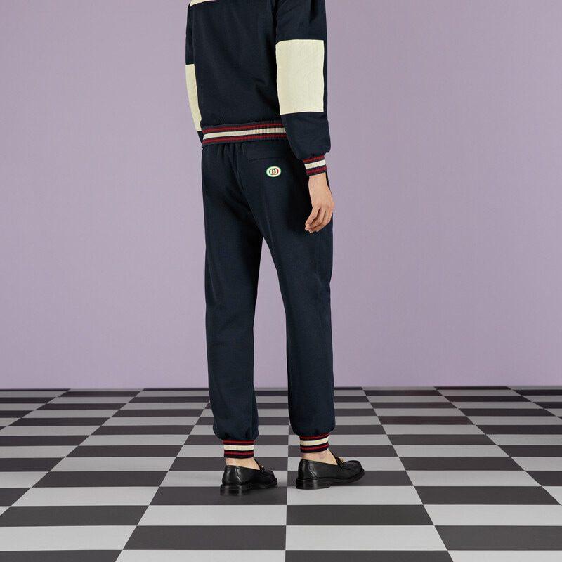 Previous Season Cotton Jersey Track Pants 729500-XJE8S-4735