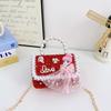 Lightweight Pearl Charming Shoulder Bag For Girls Featuring Cute Princess Design