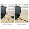 20Pcs/Lot New Wire Clips Organizer Self-Sticking Cable Storage Organizer USB Wire Holder Hanger Management for Desk or Wall