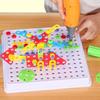 Kreatives Puzzle-Spielzeug für Kinder Jungen Bohrer Schraube Demontage Zubehör Spiel Elektrische Bohrmaschine Wartung Reparatur Werkzeug Spielzeug Geschenk