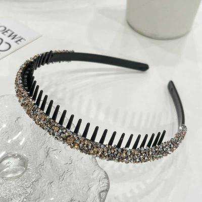 Modisches und vielseitiges Stirnband, mit einem feinen funkelnden Diamant-Stirnband und Stirnband