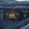 RRL Indigo Cotton Polo Shirt tops M IndigoUsed