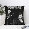 Poszewka na kwadratową poduszkę Angine De Poitrine Band Sherpa Poszewka na poduszkę Mantra Nowość z zamkiem Poszewka na poduszkę do samochodu 40x40cm