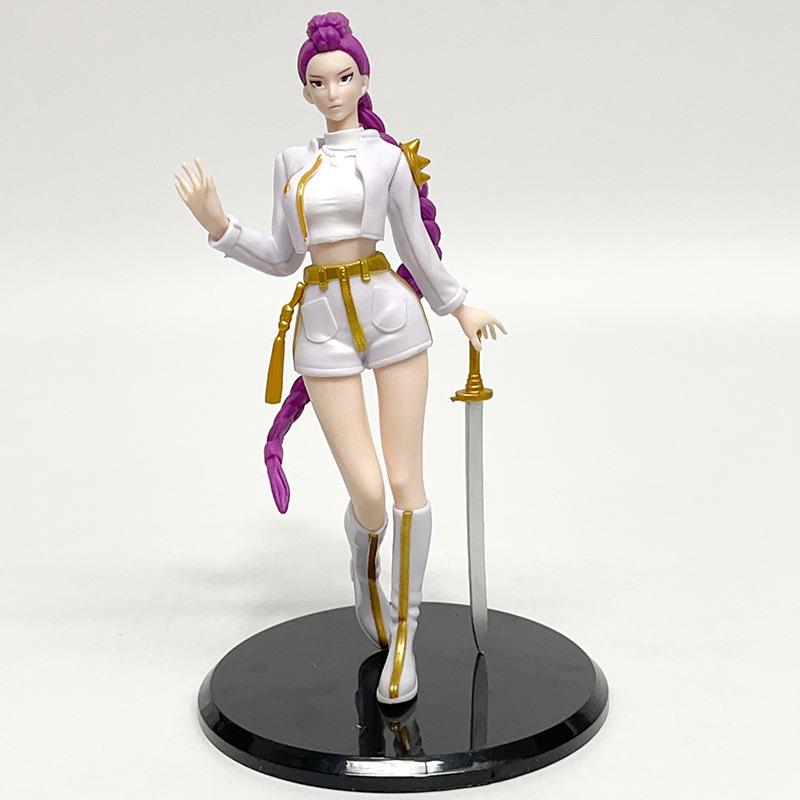 Demon Hunter Girl Group Figurines Lumi Mira Zoe Beautiful Girl Action Figure Desktop Peripheral Decor My Hero Academia My Melody