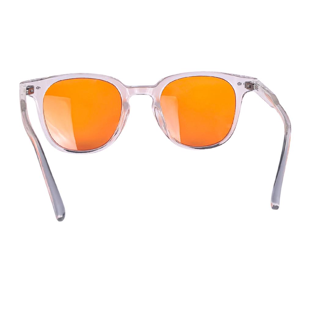 Shinu Women’S Glasses Blue Light Blocking Glasses Orange Clear Lenses Computer Glasses Computer Screen Protection Glasses