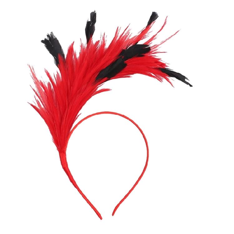 Party Plume Hairband Carnivals Hairhoop Head Accessories For Dancing Event and Music Festival Gathering