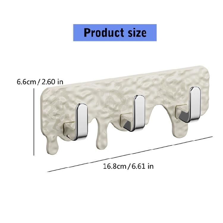 Multipurpose Adhesive Mount Hook Sturdy Organization Tool for Door Wall Cabinets Closet Storage