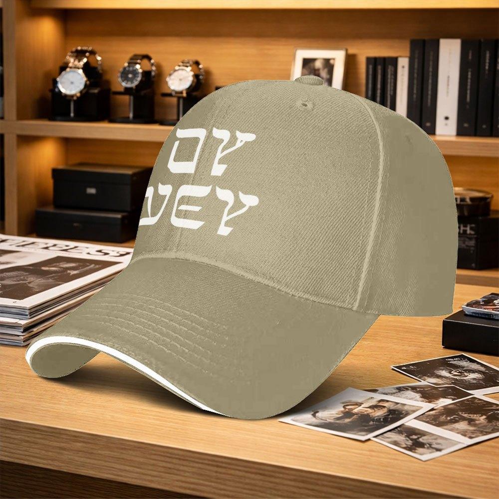 Oy Vey Printed Adjustable Baseball Cap Unisex Sports Casual Hat For Fishing Golf Camping Hiking