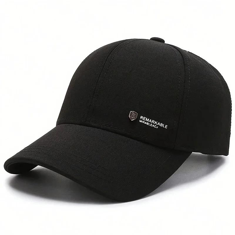 Baseball Label Lettering Alphabet Remarkable Neutral Gender Women Men For Caps Outdoor Adjustable Spring And Autumn Casual Sunscreen Hat