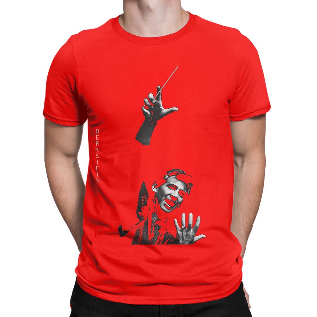 lLeonard bBernstein poster Novelty 100 Cotton TShirt lLeonard bBernstein Tees Tops For Unisex